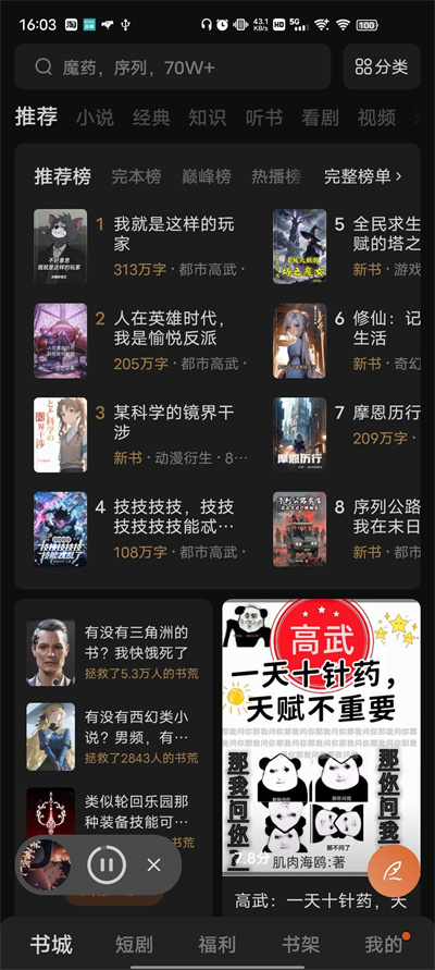 番茄免费小说截图3