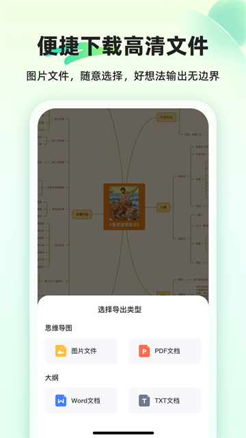 知犀思维导图截图1