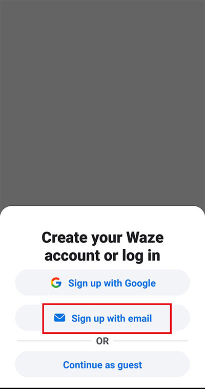 waze地图
