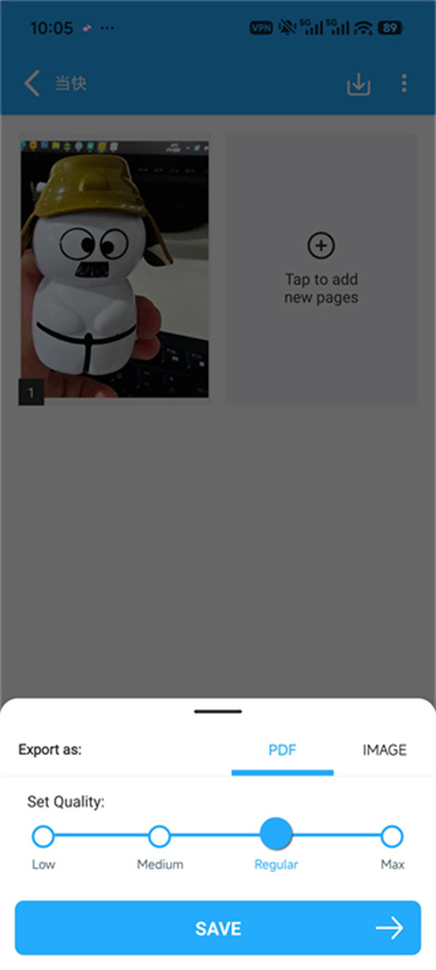 Tap Scanner
